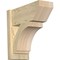 Ekena Millwork Imperial Slat Rough Sawn Outlooker, Douglas Fir, 8"W x 18"D x 18"H OUT08X18X18IMP06RDF - alternate 1